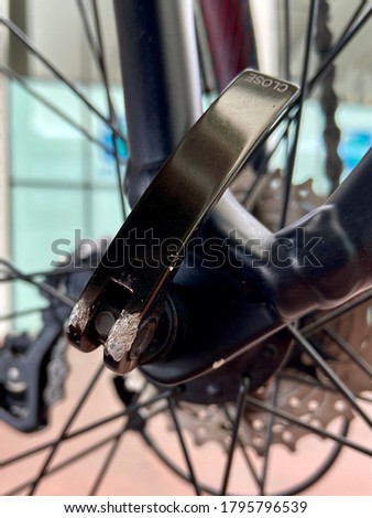 Similar – Image, Stock Photo Cycling needs spare wheels for road cyclists