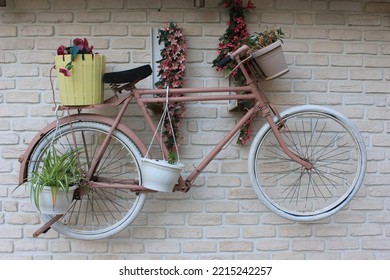 Bike Hanging On The Wall