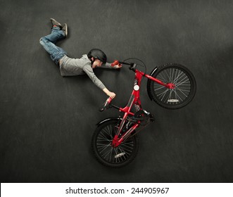 Bike jump boy - Powered by Shutterstock