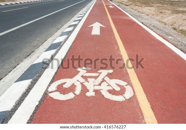 bike lanes are white lanes