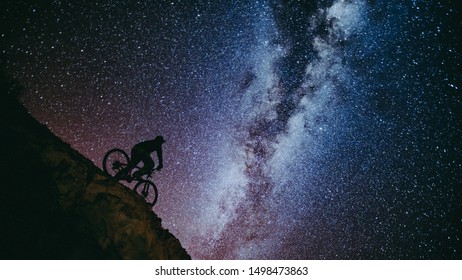 
Bike At Night In Atacama