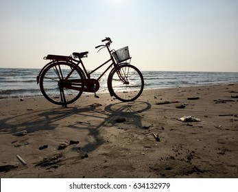 Bike On The Beach