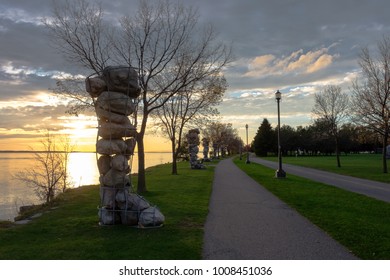 Bike Path At Parc René-Lévesque