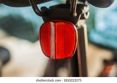 Bike Reflector Under The Seat 