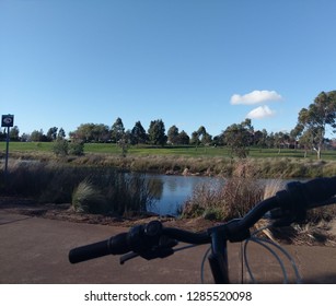  A Bike Ride Through Parks Near Wyndham Vale And Werribee River.