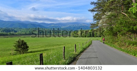       Bike Riding in Cades Cove, Great Smoky Mountain National Parki    