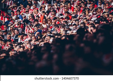 Bilbao, Spain. 06th May, 2019. Pais Vasco. San Mamés. Liga Santander. Athletic Bilbao V RC Celta De Vigo: Sun And Shadows At San Mames Stadium.