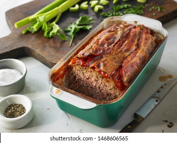 Bill Blass’s Beef, Pork And Veal Meatloaf