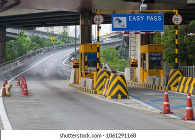 Bill through the checkpoint for cars that need an expressway