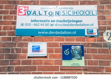 Billboard 3rd Dalton School At Amsterdam The Netherlands 2018