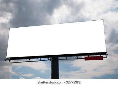 Billboard Of The Freeway Outdoor.