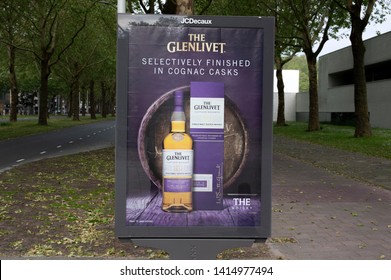 Billboard Glenlivet Cognac At Amsterdam The Netherlands 2019