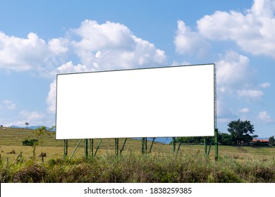 Billboard Installed In Rural Area