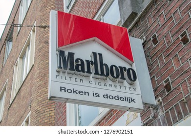 Billboard Marlboro At Amsterdam The Netherlands 2018