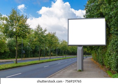 Billboard Mockup In German City