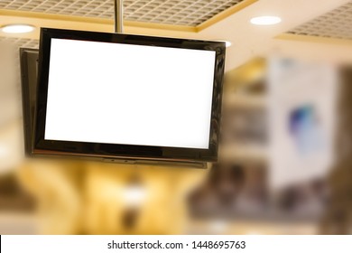 Billboard Mockup Near An Escalator At A Train Station