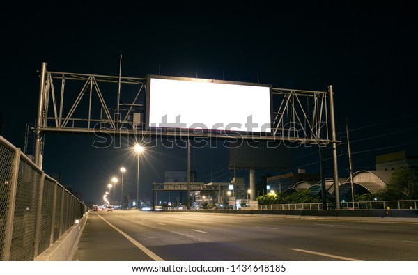 Download Billboard Mockup Outdoors Outdoor Advertising Poster Stock Photo Edit Now 1434648185