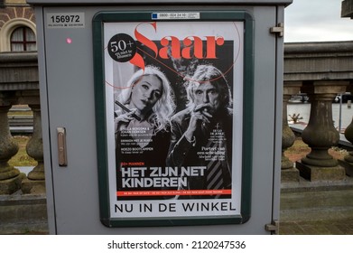 Billboard Now In The Stores Saar Magazine At Amsterdam The Netherlands 8-2-2022