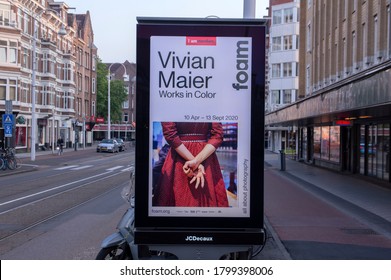 Billboard Vivian Maier At Amsterdam The Netherlands 17-6-2020