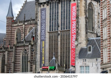 Billboard World Press Photo At Amsterdam The Netherlands 28-8-2021