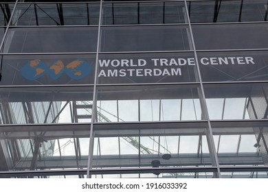 Billboard World Trade Center At Amsterdam The Netherlands 11-12-2019