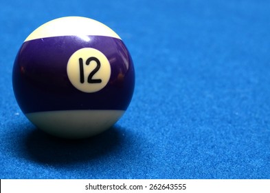 Billiard Ball Number 12 Isolated