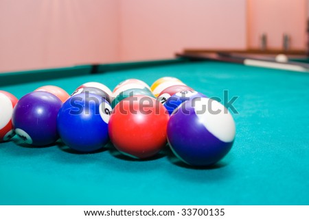 Billiard balls