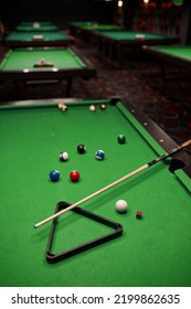 Billiard Room, Snooker Game Saloon, Pool Hall