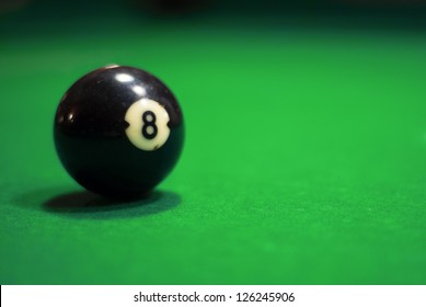 Billiard Table For A Pool