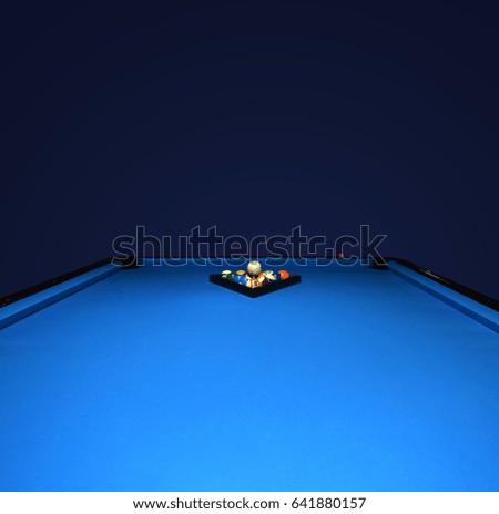 Similar – Image, Stock Photo Zack and in! Pool (game)