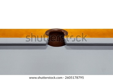 Billiards table. Billiard table isolated on white background.