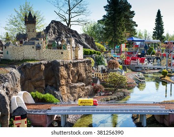 Billund, Denmark, APRIL 27, 2015 - Legoland In Billund