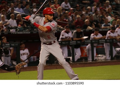 Billy Hamilton Center Fielder For The Cincinnati Reds At Chase Field In Phoenix Arizona USA May 30,2018.