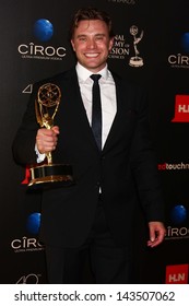 Billy Miller In The 40th Annual Daytime Emmy Awards Press Room, Beverly Hilton, Beverly Hills, CA 06-16-13