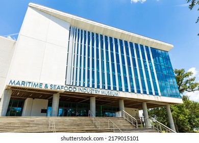 Biloxi, MS - June 18, 2022: Maritime  Seafood Industry Museum