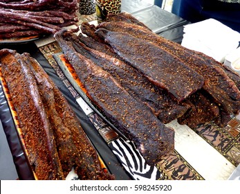 Biltong - South African dried meat speciality