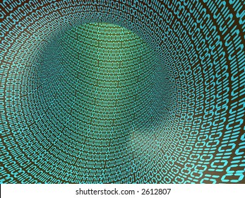 Binary code.