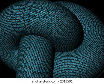 Binary code. An abstract illustration. - Powered by Shutterstock - Get 15% off with code: PIKWIZARD15
