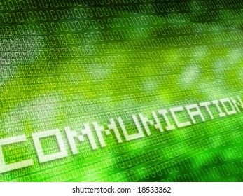 Binary Code Background