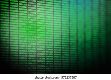 Binary code background