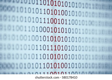 Binary code background