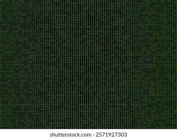 binary code flowing across a black background symbolizes cryptography, cybersecurity, and hacking