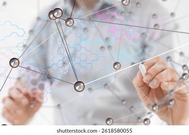 binary code interface digital touch