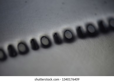 Binary code: stylistic images depicting digital language emerging from a numerical cloud with intentional focus issues
