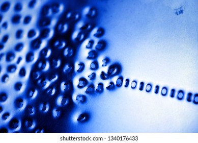 Binary code: stylistic images depicting digital language emerging from a numerical cloud with intentional focus issues - Powered by Shutterstock - Get 15% off with code: PIKWIZARD15