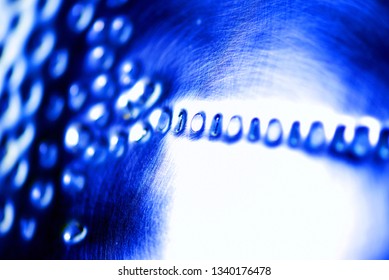 Binary code: stylistic images depicting digital language emerging from a numerical cloud with intentional focus issues