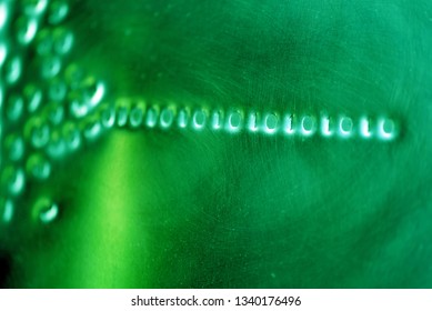 Binary code: stylistic images depicting digital language emerging from a numerical cloud with intentional focus issues