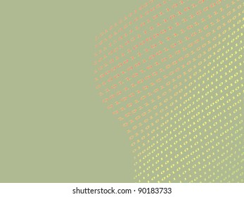 binary numbers background with color effect