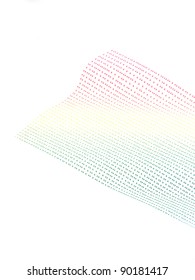 binary numbers on white background