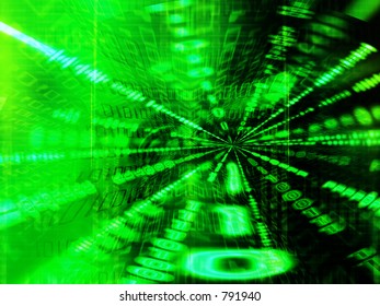 Binary Tunnel Stock Photo 791940 | Shutterstock